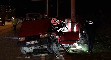 Malatya'da kazada yaralanan sürücü kurtarılamadı