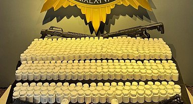 Malatya'da uyuşturucu ve silah operasyonu: 3 tutuklama