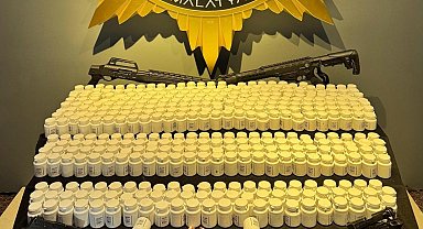 Malatya'da uyuşturucu ve silah operasyonu: 4 gözaltı