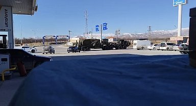 Malatya'ya konuşlandırılacak patriot için sevkiyatlar sürüyor