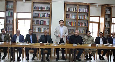 Malazgirt'te bayramlaşma töreni düzenlendi