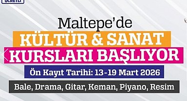 Maltepe Belediyesi kültür sanat kursları başlıyor