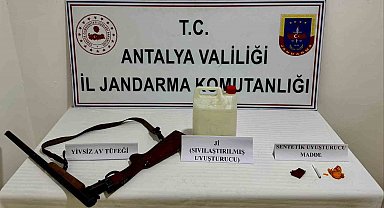 Manavgat'ta uyuşturucu operasyonunda 2 şüpheliye adli işlem