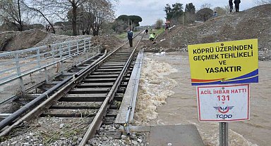 Manisa'nın Salihli ilçesi yağış felaketi yaşadı
