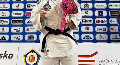 Manisalı Dirgen, Hırvatistan'da gümüş madalya kazandı