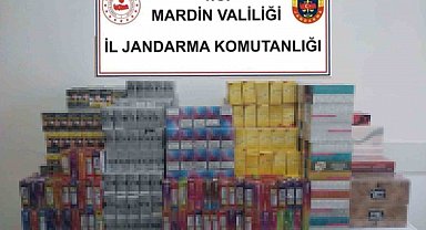 Mardin'de 10 bin paket kaçak sigara ele geçirildi