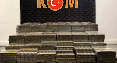 Mardin'de 11 bin 780 paket kaçak sigara ele geçirildi