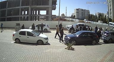 Mardin'de 2 kişinin yaralandığı kavganın görüntüleri ortaya çıktı