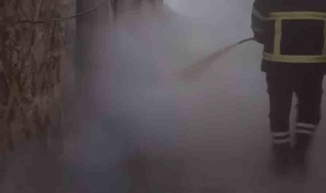 Mardin'de evdeki tüp yangını paniğe neden oldu