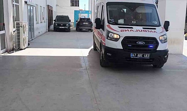 Mardin'de otomobil ile motosiklet çarpıştı: 1 yaralı