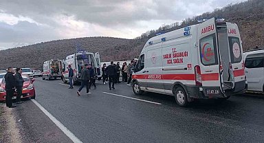 Mardin'de yolcu otobüsü devrildi: 24 yaralı