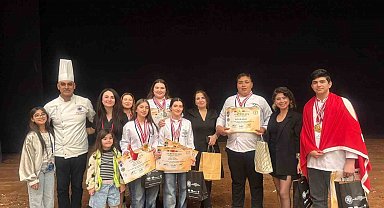 Marmarisli öğrenciler uluslararası gastronomi yarışmasında madalyaları topladı