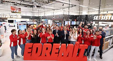 MediaMarkt Türkiye, Edremit'te yeni mağazasının açılışını yaptı