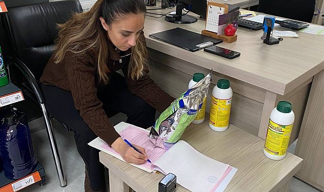 Menteşe'de bitki koruma ürünlerine sıkı denetim