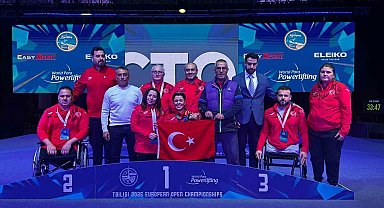 Meram Belediyesporlu Besra Duman, Avrupa şampiyonu oldu