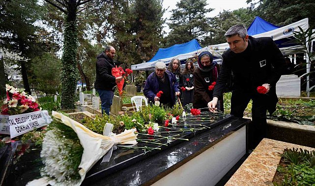 Merhum Hüseyin Güler vefatının ikinci yılında Kartal'da mezarı başında anıldı
