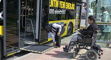 Mersin'de özel bireyler için 'engelsiz ulaşım' uygulaması hayata geçirildi