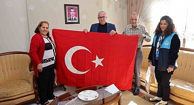 Mersin'de şehit aileleri bayram öncesi unutulmadı