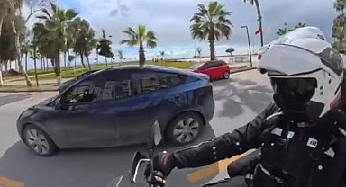 Mersin'de trafik denetimleri kamerada: Kurallara uymayan sürücülere ceza