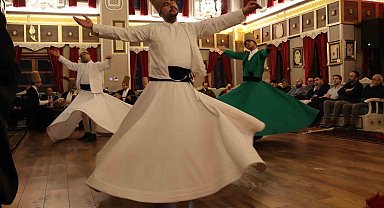 Mevlevi mukabelesi büyüledi