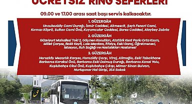 Mezarlıklara ücretsiz otobüs seferleri düzenlenecek