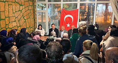 Milletvekili Hatipoğlu, Han muhtarları ile bir araya geldi