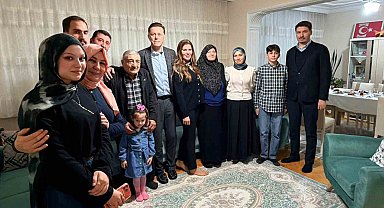 Milletvekili Hatipoğlu, iftarda şehit ailesine misafir oldu