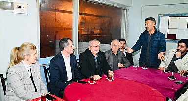 Milletvekili Ölmeztoprak gönüllere dokundu