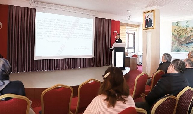 Milli eğitim personeline resmî yazışma kuralları anlatıldı