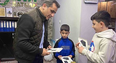 Minik yüreklerden yürek ısıtan çalışma