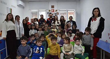 Miniklere deprem bilinci aşılandı