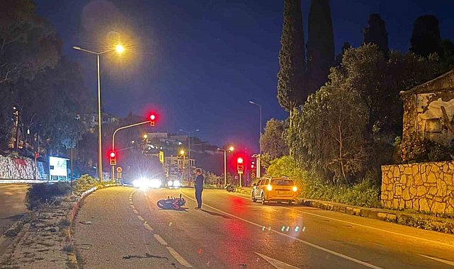 Motosiklet sürücüsü kazada yaşamını yitirdi