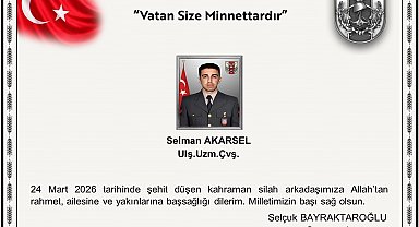 MSB: Ağrı'da 1 asker şehit oldu