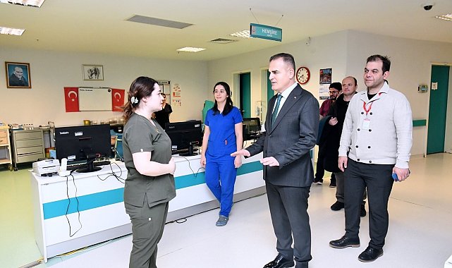 Muğla Valisi Akbıyık sağlık hizmetlerini yerinde inceledi