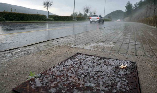 Muğla'da dolu sürprizi