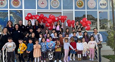 Muğla'da minik öğrenciler 112 ile tanıştı