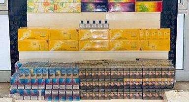 Muş'ta 2 bin 216 paket gümrük kaçağı sigara ele geçirildi