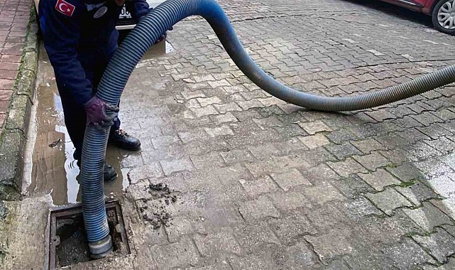 MUSKİ ekipleri yağmur mesaisinde