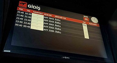 Nahçıvan havalimanına saldırı sonrası Bakü-Nahçıvan uçak seferleri Iğdır'a yönlendirildi