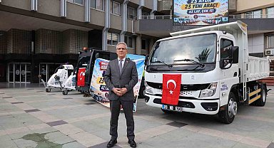 Nazilli Belediyesi'nden 23 ayda 23 yeni araç