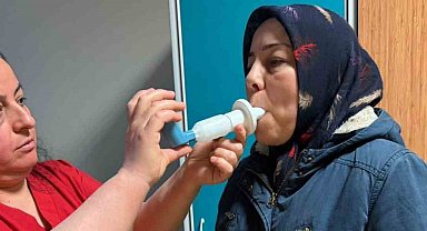 Nazilli'de vatandaşlara solunum testi yapıldı