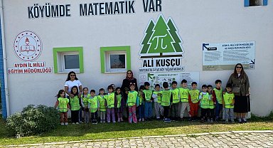 Nazillili minikler matematik evi ile tanıştı