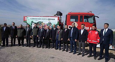 Niğde'de binlerce fidan toprakla buluşturuldu