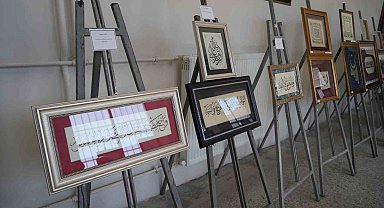 Niğde'de "Sanatın Diliyle Değerlerimiz" sergisi açıldı