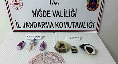 Niğde'de uyuşturucu operasyonu: 1 gözaltı