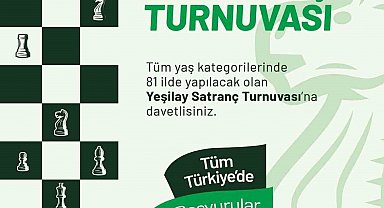 Niğde'de Yeşilay Haftası Satranç Turnuvası için başvurular başladı