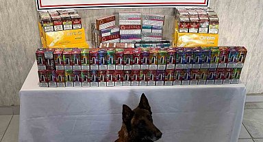 Niğde'deki kaçakçılık operasyonuna çok sayıda kaçak ürün ele geçirildi