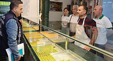 Nilüfer'de tatlı üreticilerine sıkı denetim