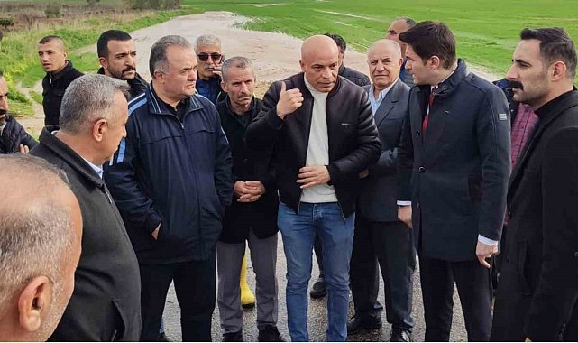 Nusaybin'de selin etkili olduğu bölgelerde inceleme yapıldı