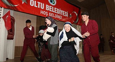 Oltu'da coşkulu kurtuluş bayramı
